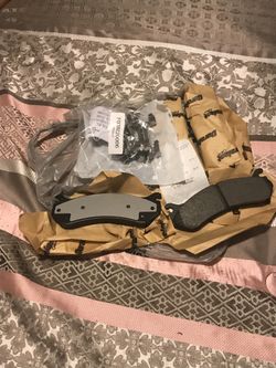 Brake pads, new never used (front only)