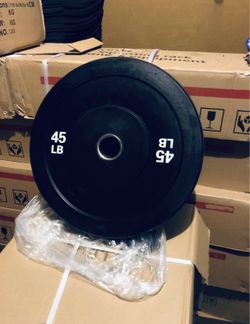 Bumper Plate Set With Bar