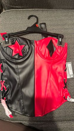 Harley Quinn Corset Top
