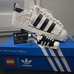 LEGO Adidas shoe and promo