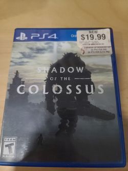 Playstation 4 game shadow of the colossus