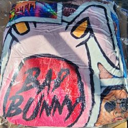 Bad BUNNY Blanket