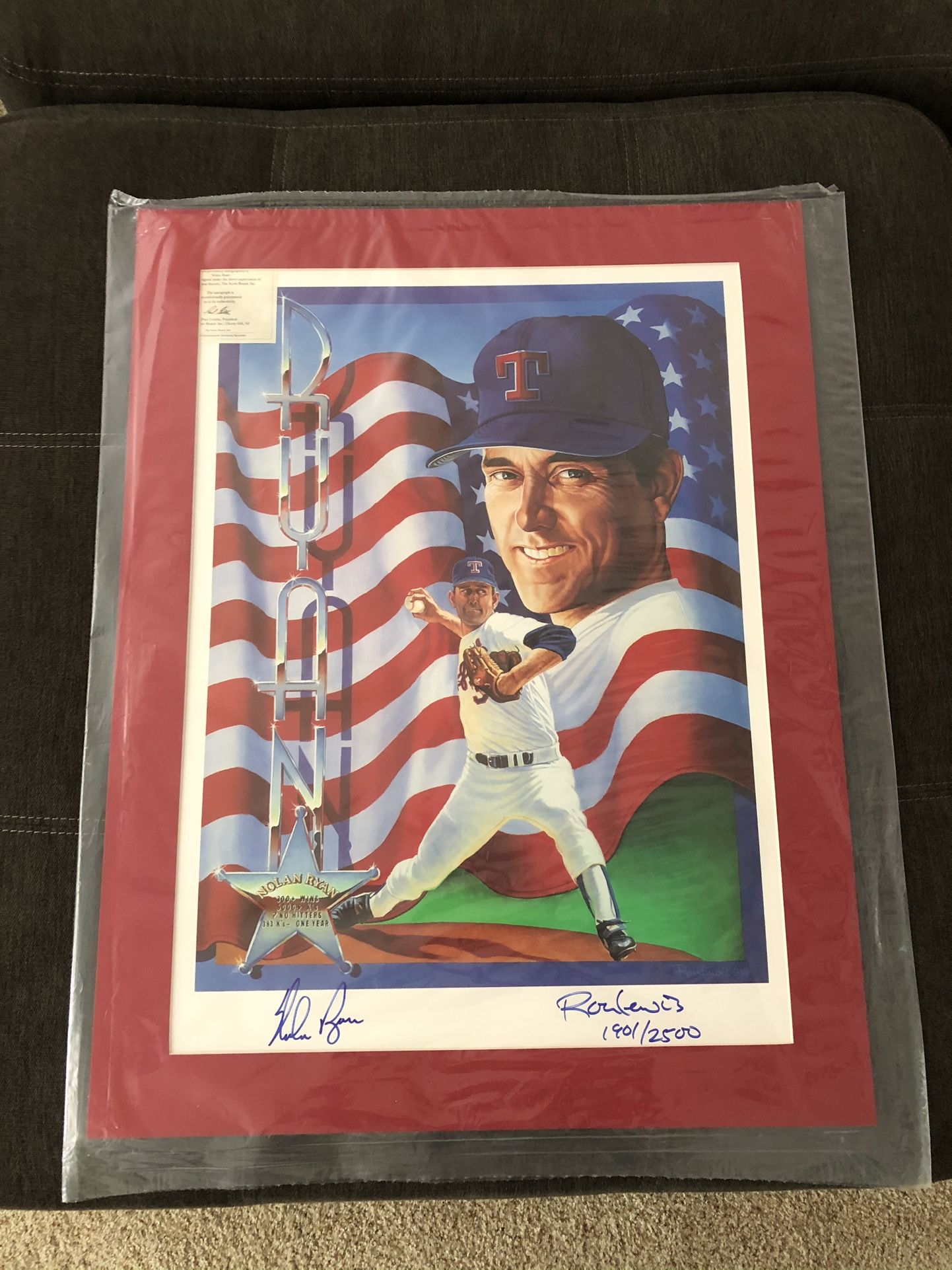 Extremely Rare - Nolan Ryan Collectible