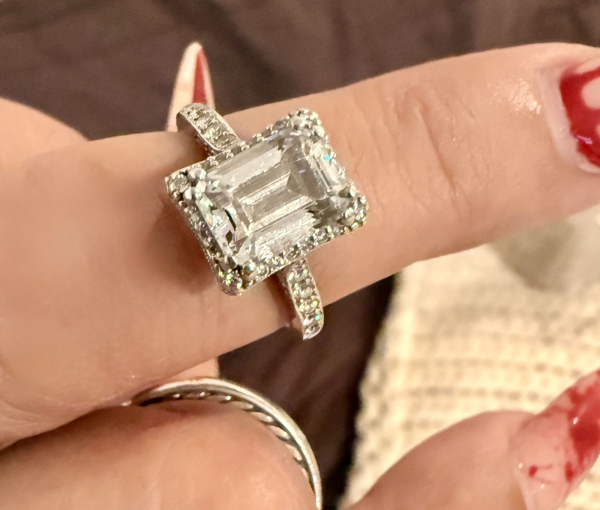 Platinum Tacori Engagement ring
