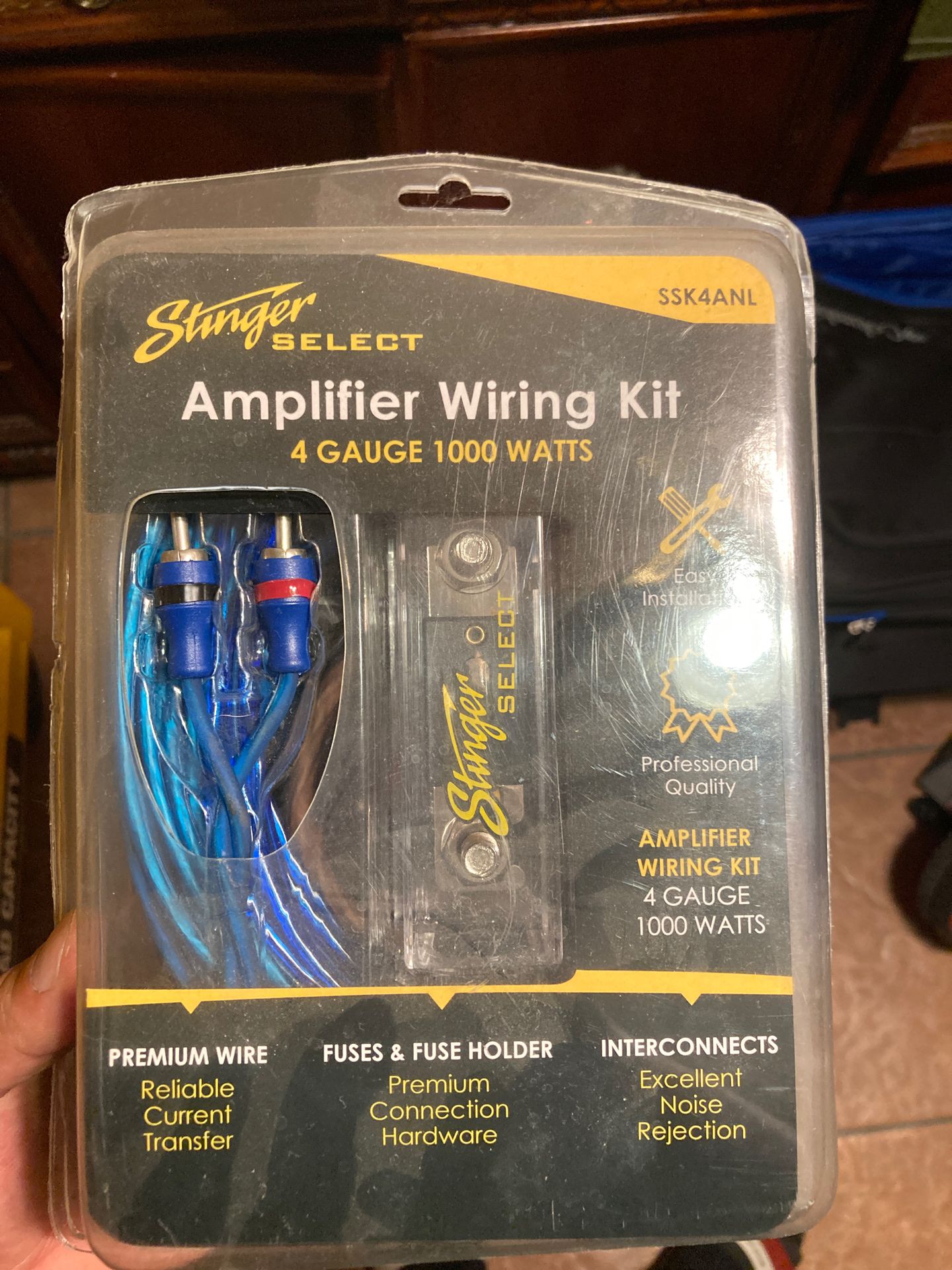 Stinger amp wiring kit