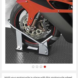 Motorcycle Wheel Chock Stand