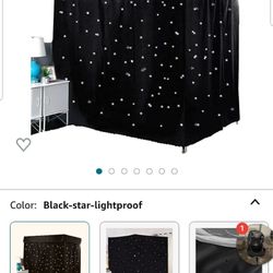 King Size 4 Corner Post Bed Canopy Curtain(good Condition)(firm on Price)(no Lower Price 