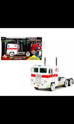 Jada Transformers x Ghostbusters Optimus Prime Die-Cast