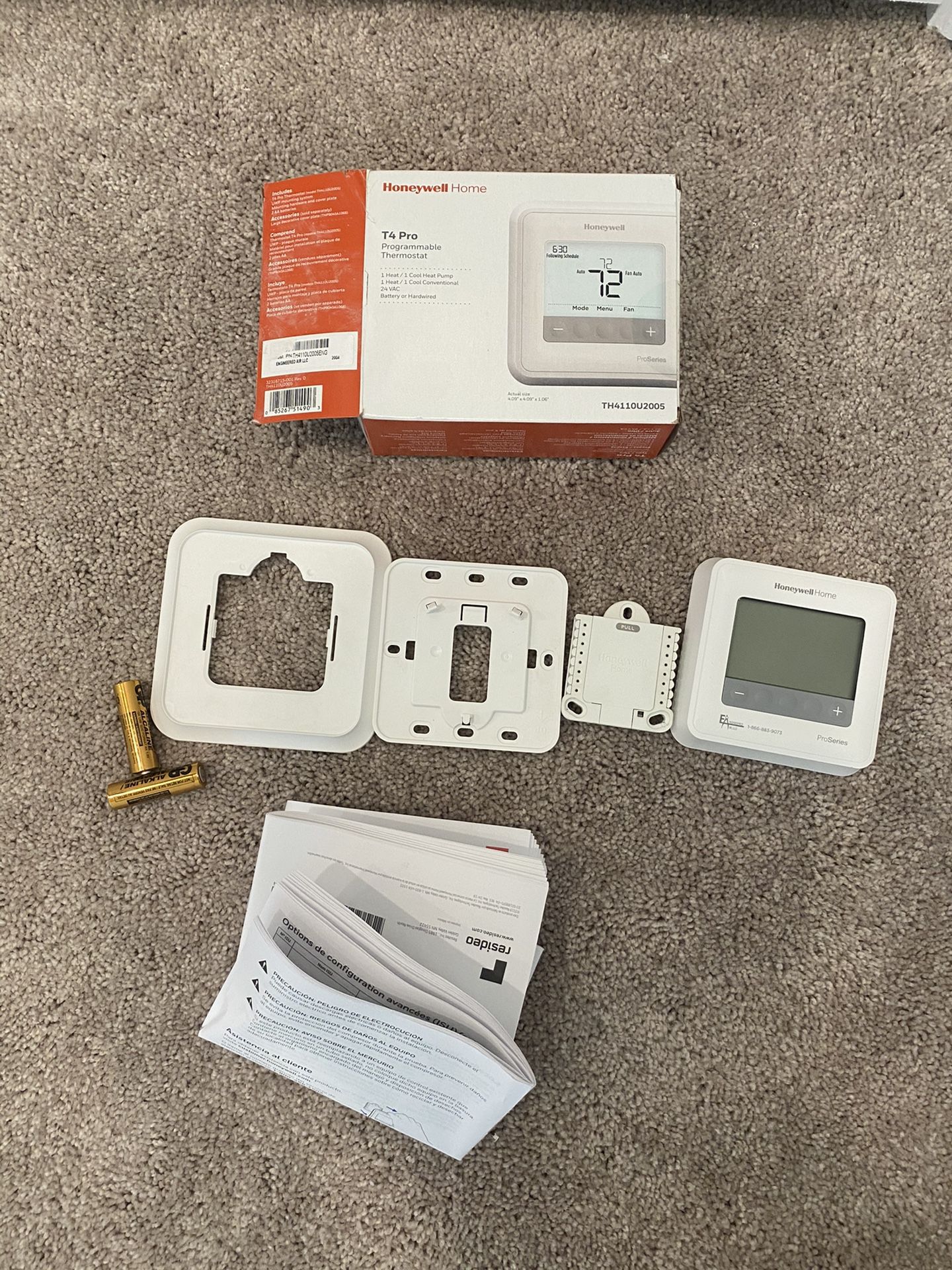 Honeywell Home T4Pro Thermostat