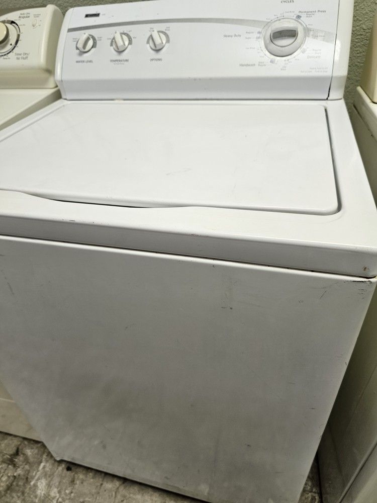 Kenmore Old School Washer Working Perfectly Fine Very Clean Super Capacity I Can Deliver To You 90 Days Warranty