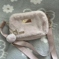 Guess Fuzzy Purse 