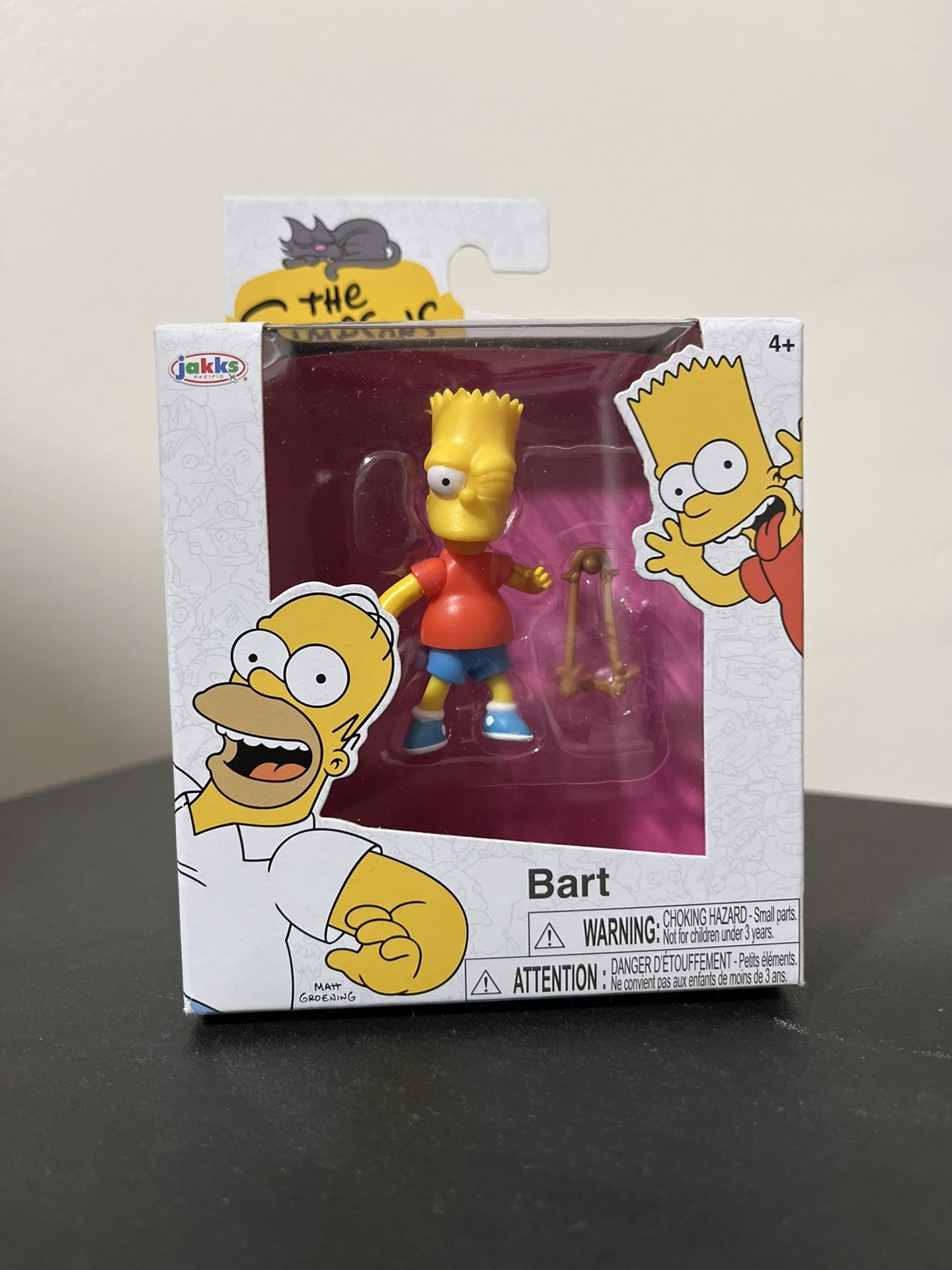 The Simpsons Bart Simpson Slingshot Action Figure