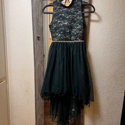 Green Dress Size 7 For Girl