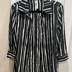 Black & White Striped Cover