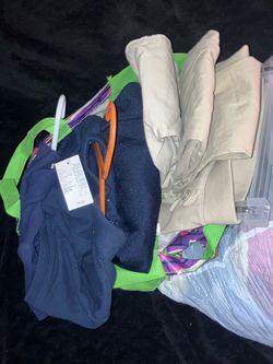 Make any offer Bag of Uniforms toddler girl sz 5-7