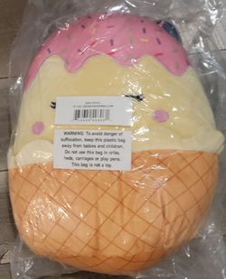 Brand New 12" Shannon the Ice Cream Squishmallow (Factory Sealed!)