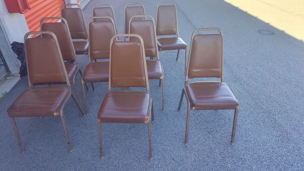 10 Event Chairs ...Just Need Chair Covers