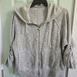 Calvin Klein Women's Gray Jacket Size XS Runs Big
