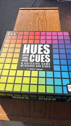 Hues And clues Board Game Like New