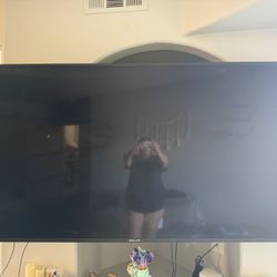 72” TV With Wall Mount