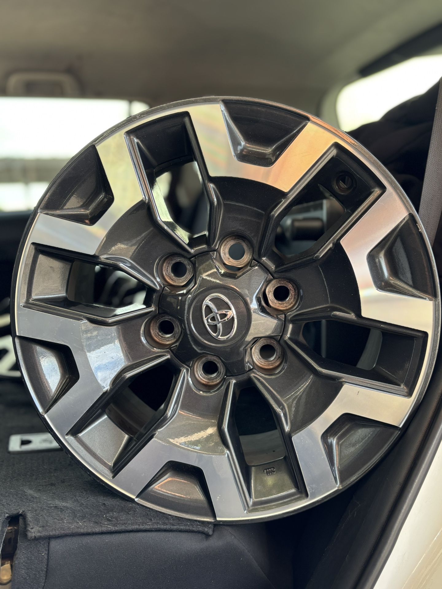Full Set Of 4, 2023 Toyota Tacoma Off-road Edition Rims.