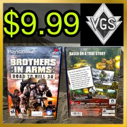 *RETRO* Brothers in Arms Road to Hill 30 PlayStation 2 2005