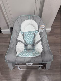 Ingenuity Baby Rocker & Bouncer w/ Vibration & Adjustable Headrest