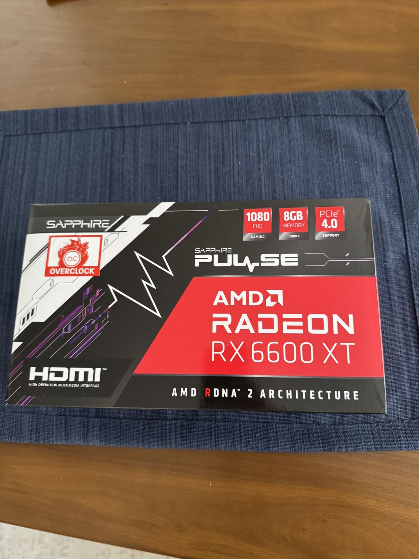 Sapphire Pulse Rx 6600xt GPU