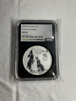 graded lunar year silver rounds