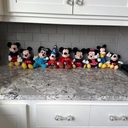 Mickey And Minnie Mouse Stuffed