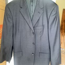 Mens Calvin Klein Suit Jacket Navy Blue