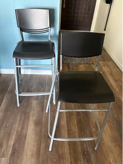 Set of 4 IKEA Pub Height Chairs – 24” Tall – Great Condition