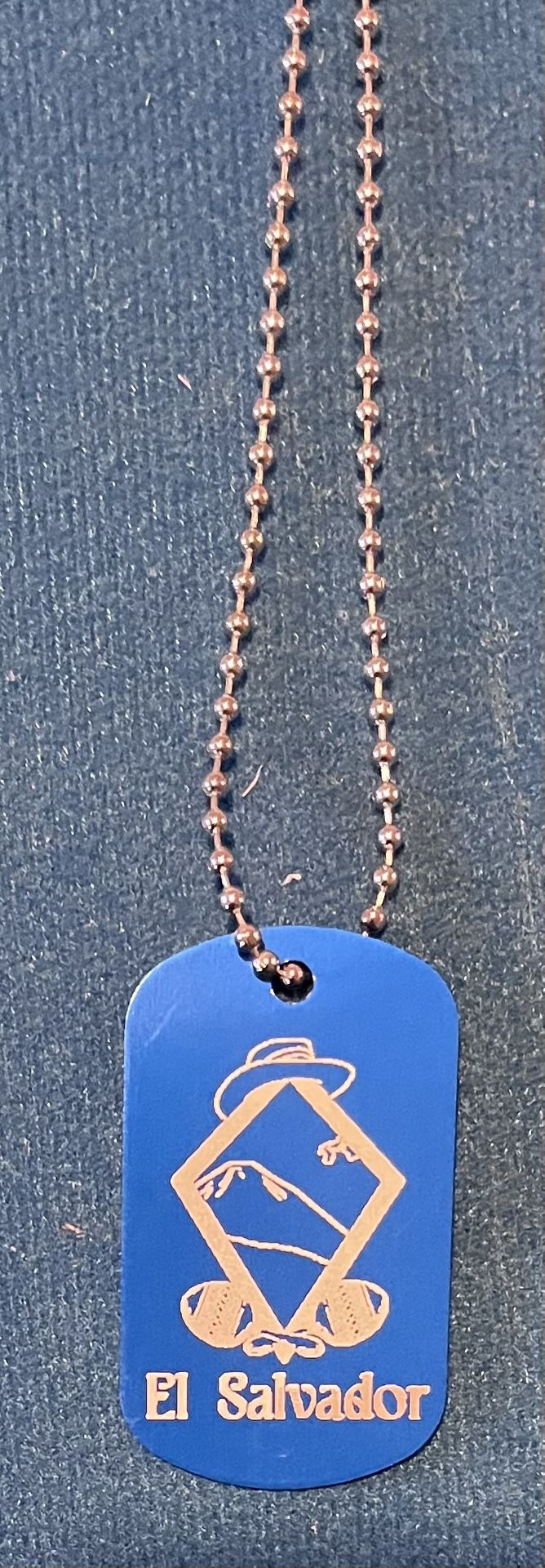 Blue El Salvador Necklace