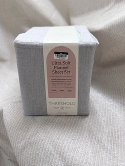 Threshold Ultra Soft Flannel Sheet Set