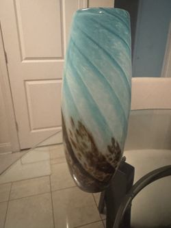 UNIQUE HAND BLOWN Visit > Art Glass Round Vase