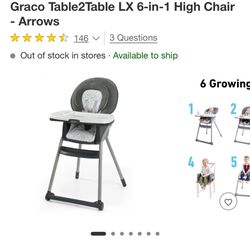 High Chair graco 