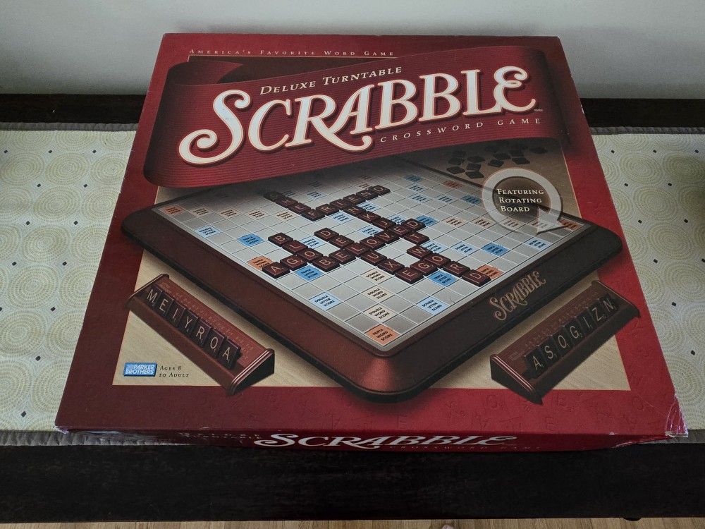 Scrabble Deluxe Board Game