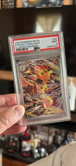 Pokémon Destined Rivals: Ethan’s Typhlosion (Illustration Rare) (PSA 9)