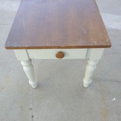 End Table With Drawer