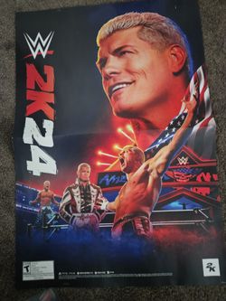 WWE 2K24 Poster 