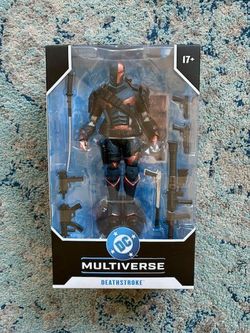 Mcfarlane arkham origins Deathstroke figure