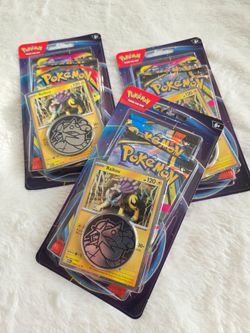 Lot of 3 brand new, factory sealed Pokémon TCG 2-Pack Blisters