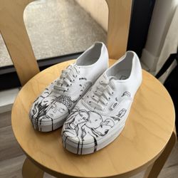 Hand Drawn Artist Vans (Men’s 7.5)