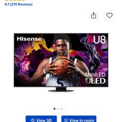 Hisense U8 Mini LED 75inches