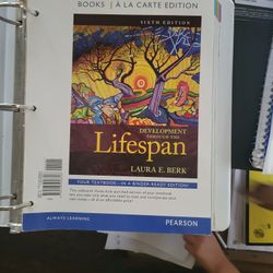 Development Through The Lifespan By Laura E. Berk 6th Edition
- Loose Leaf Version
