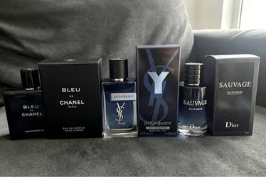 100% Authentic - 3x 100ml Designer Bundle - Dior Sauvage EDP / Bleu de Chanel / YSL Y EDP - $150 FIRM