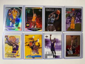 Shaquille O’Neal basketball card lot