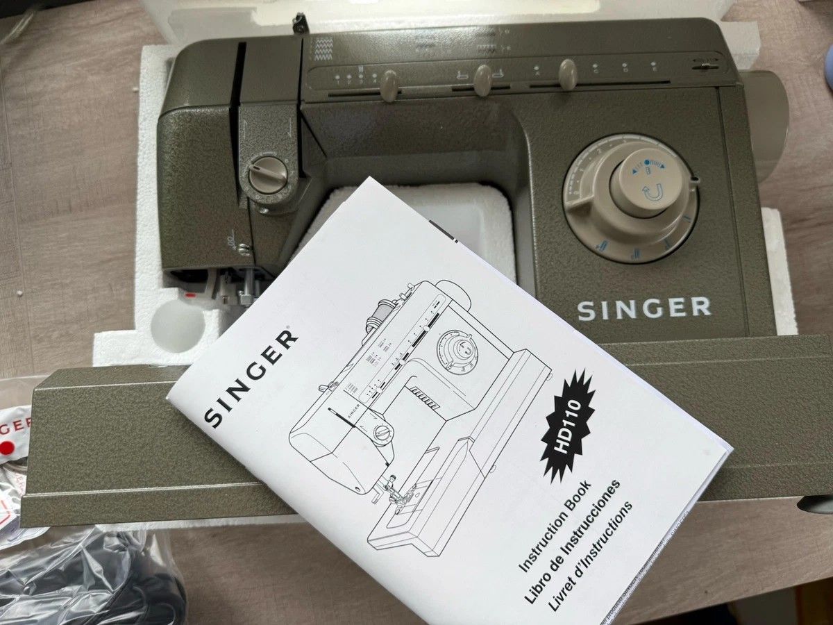 Singer HD110C Sewing Machine Heavy Duty Model Sewing Machine New Sealed
