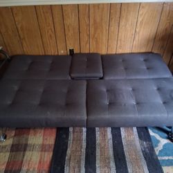 Grey Medium Futon. 