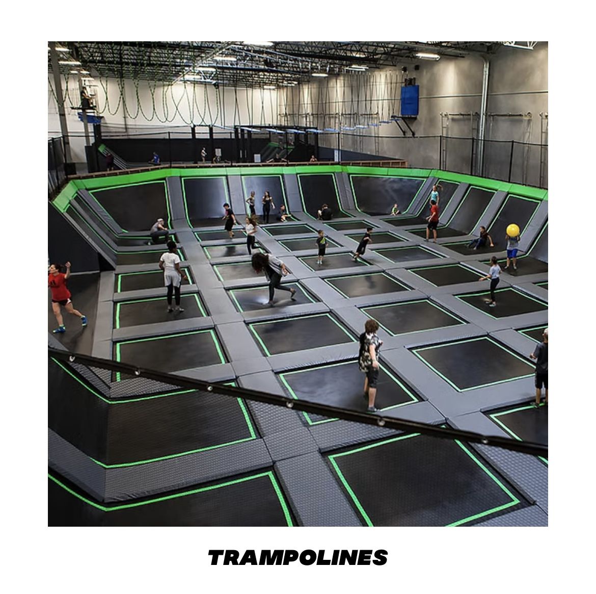 7 Rush Extreme Trampoline Park Tickets- Great For A Party